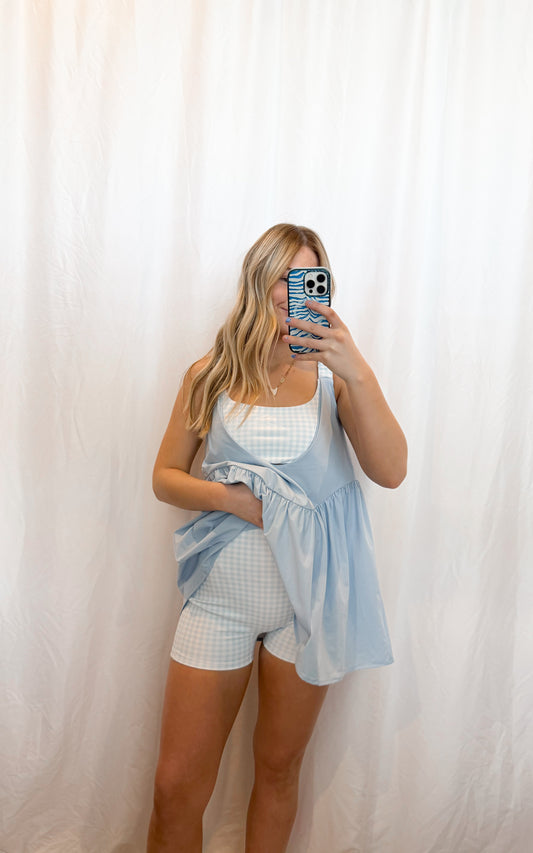 Blueberry Picnic Dress
