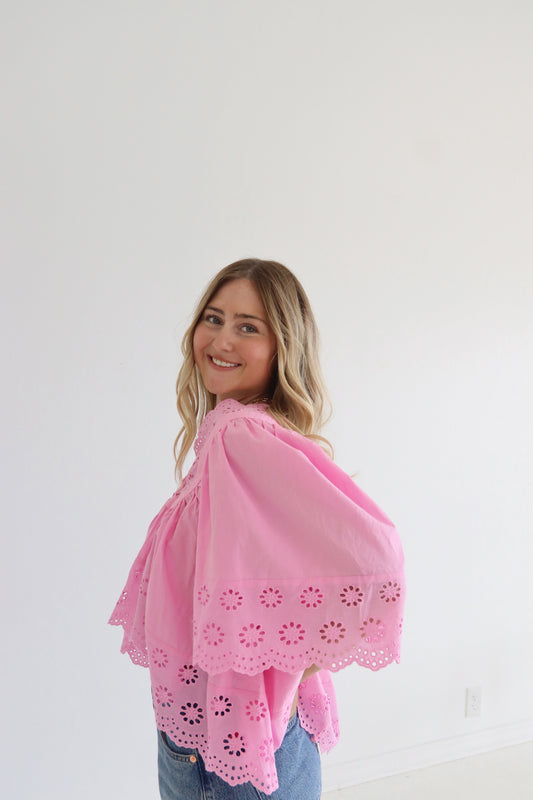 The Blossom Eyelet Top