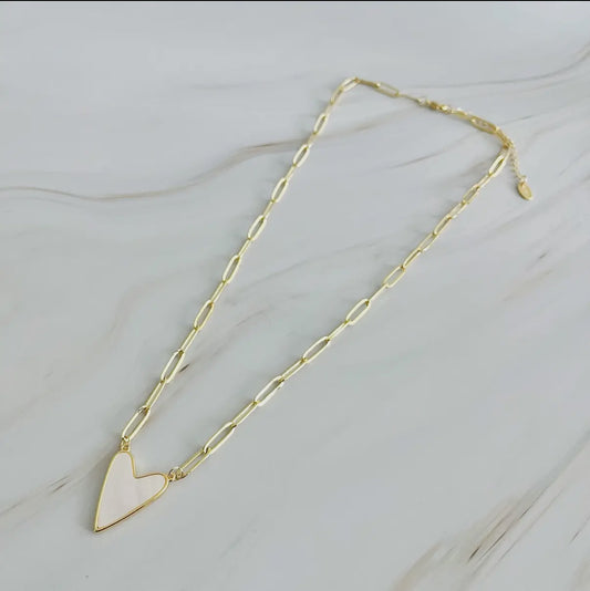 Linked Heart Necklace