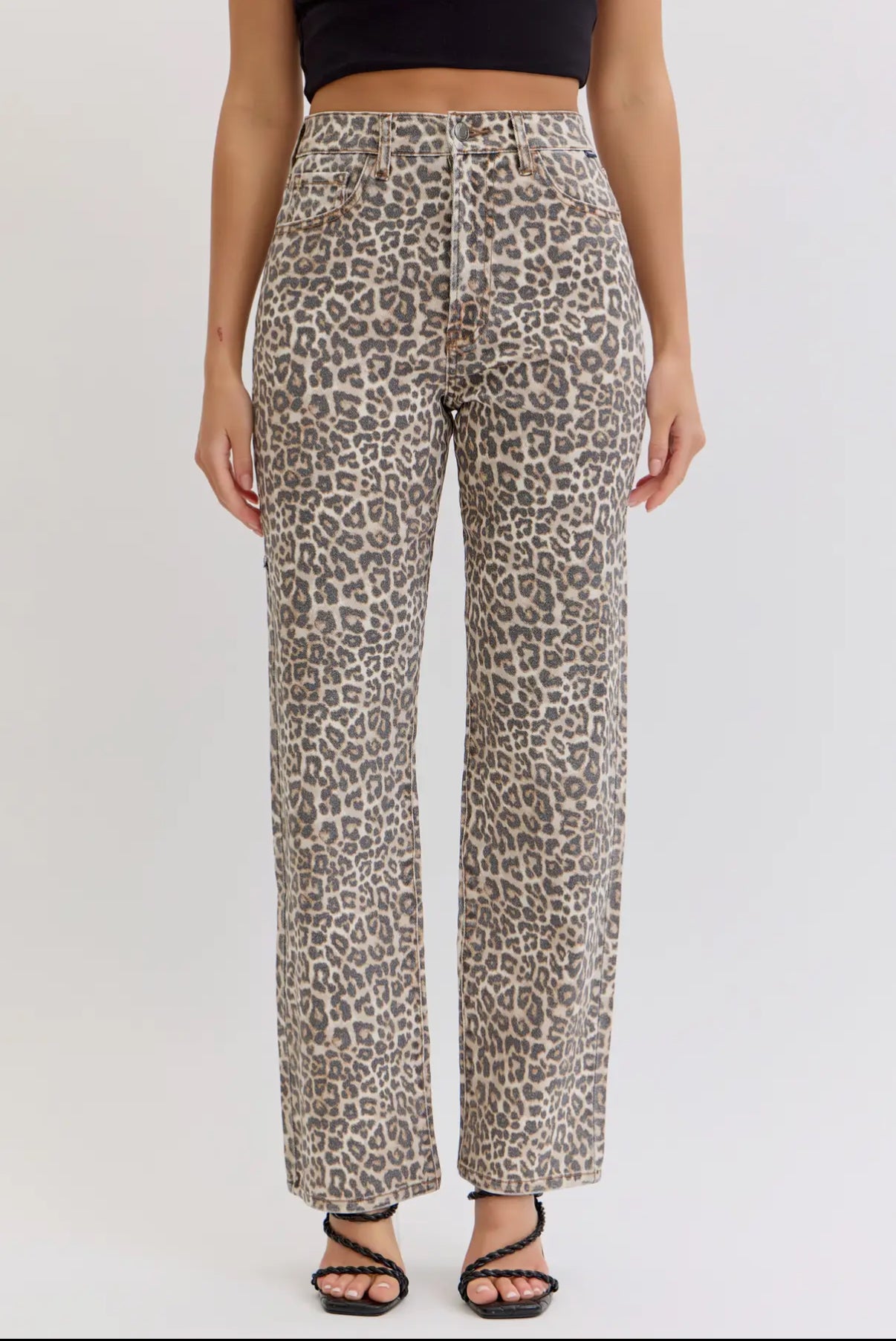 True Love Leopard Jeans