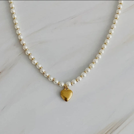 Bubble Heart Necklace