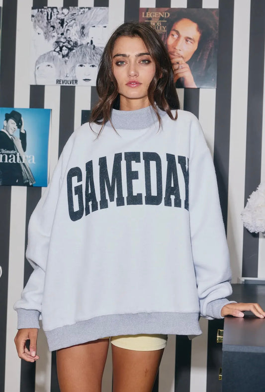 Reversible Football Mockneck PREORDER (ships early Dec.)