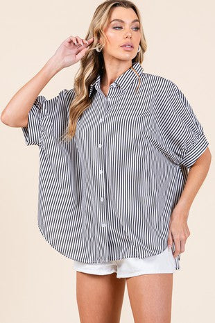 Uptown Stripe Tee