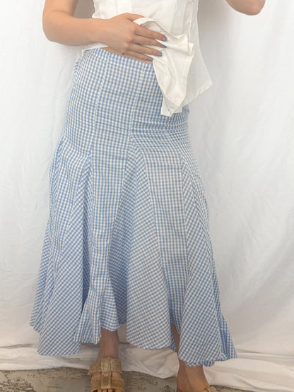 Bluebell Gingham Skirt