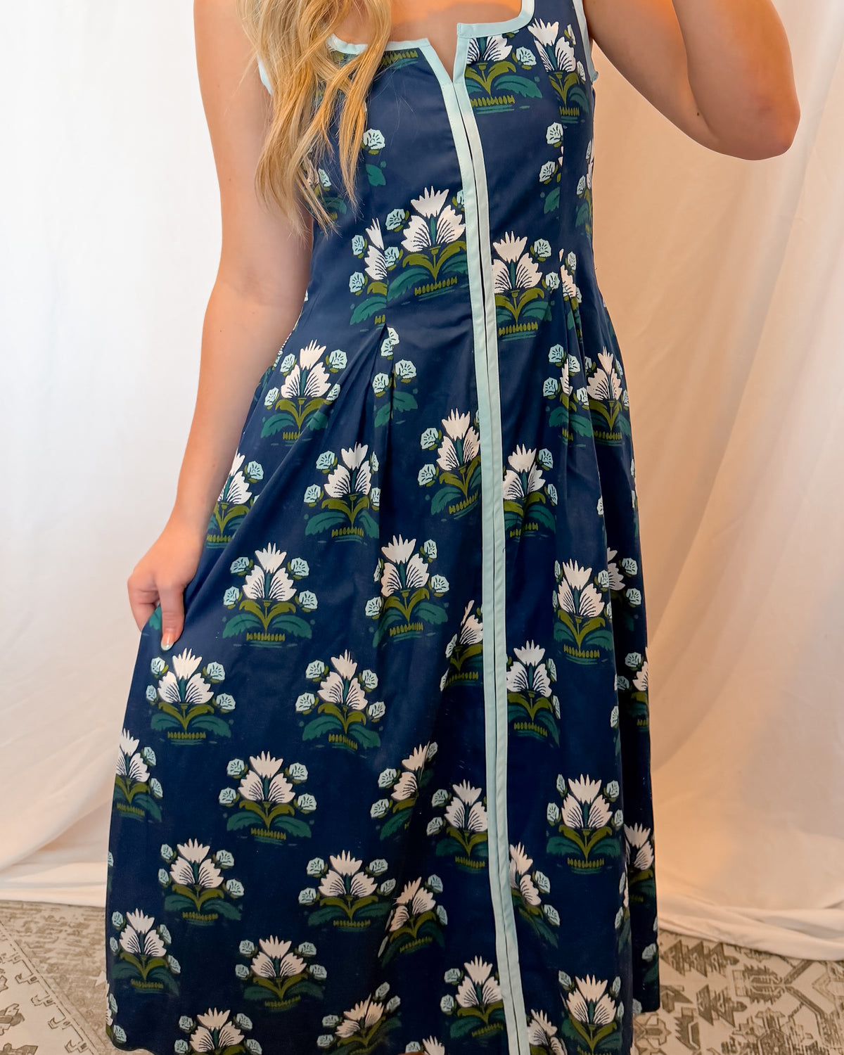 Birthday Bouquet Midi Dress