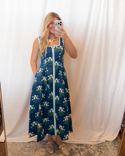 Birthday Bouquet Midi Dress