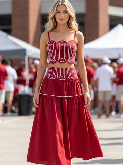 The Emmy Set - Crimson/White