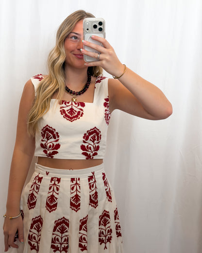 Verona Maxi Skirt Set