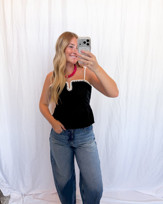 Posie Peplum Top