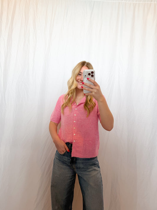 Pink Sophie Cardigan