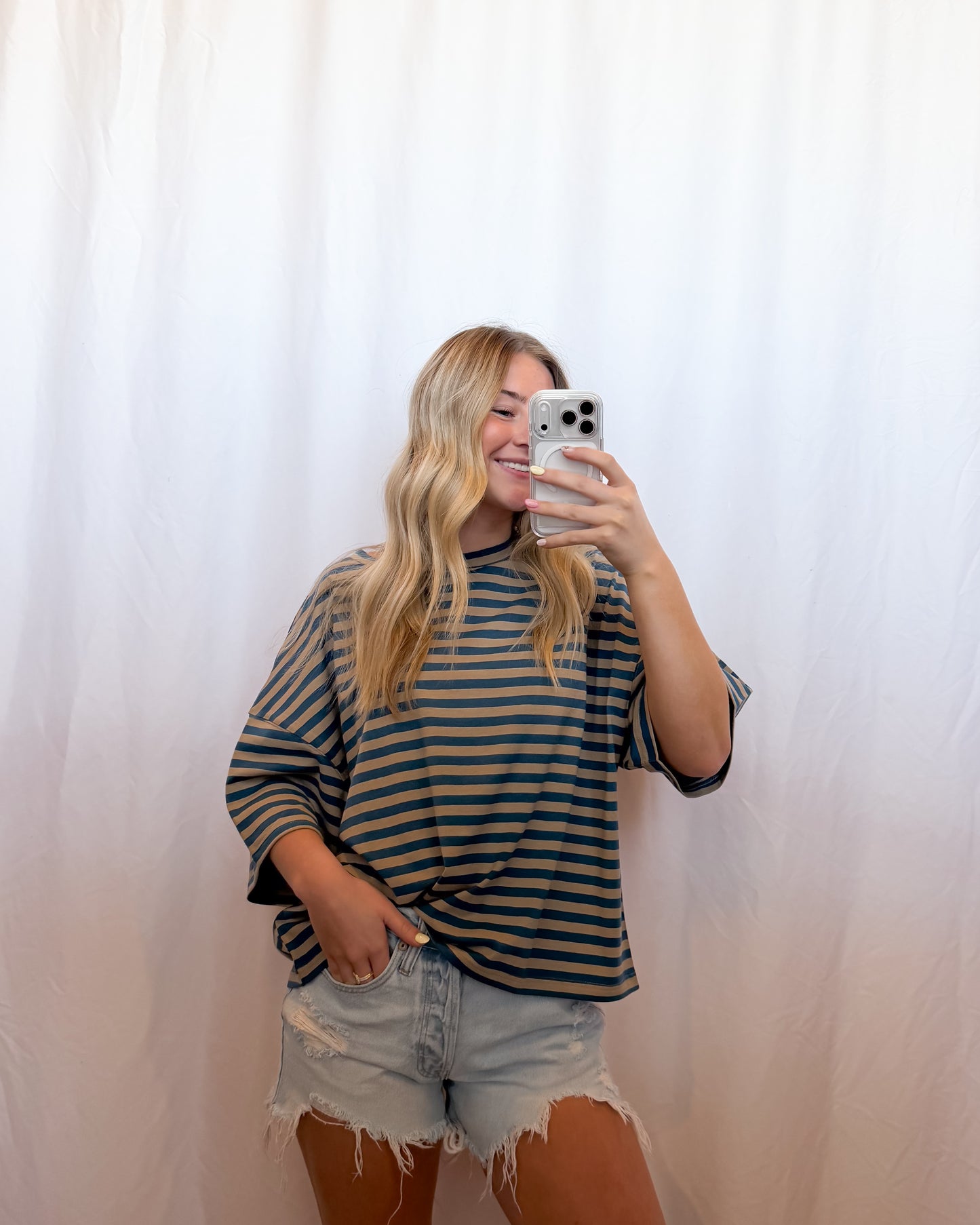 Lake Day Boyfriend Tee