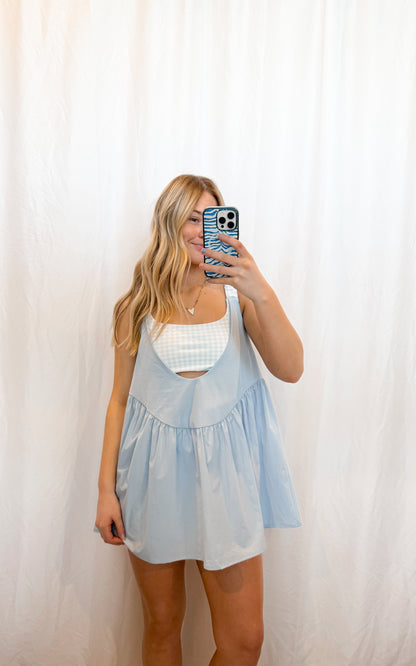 Blueberry Picnic Dress