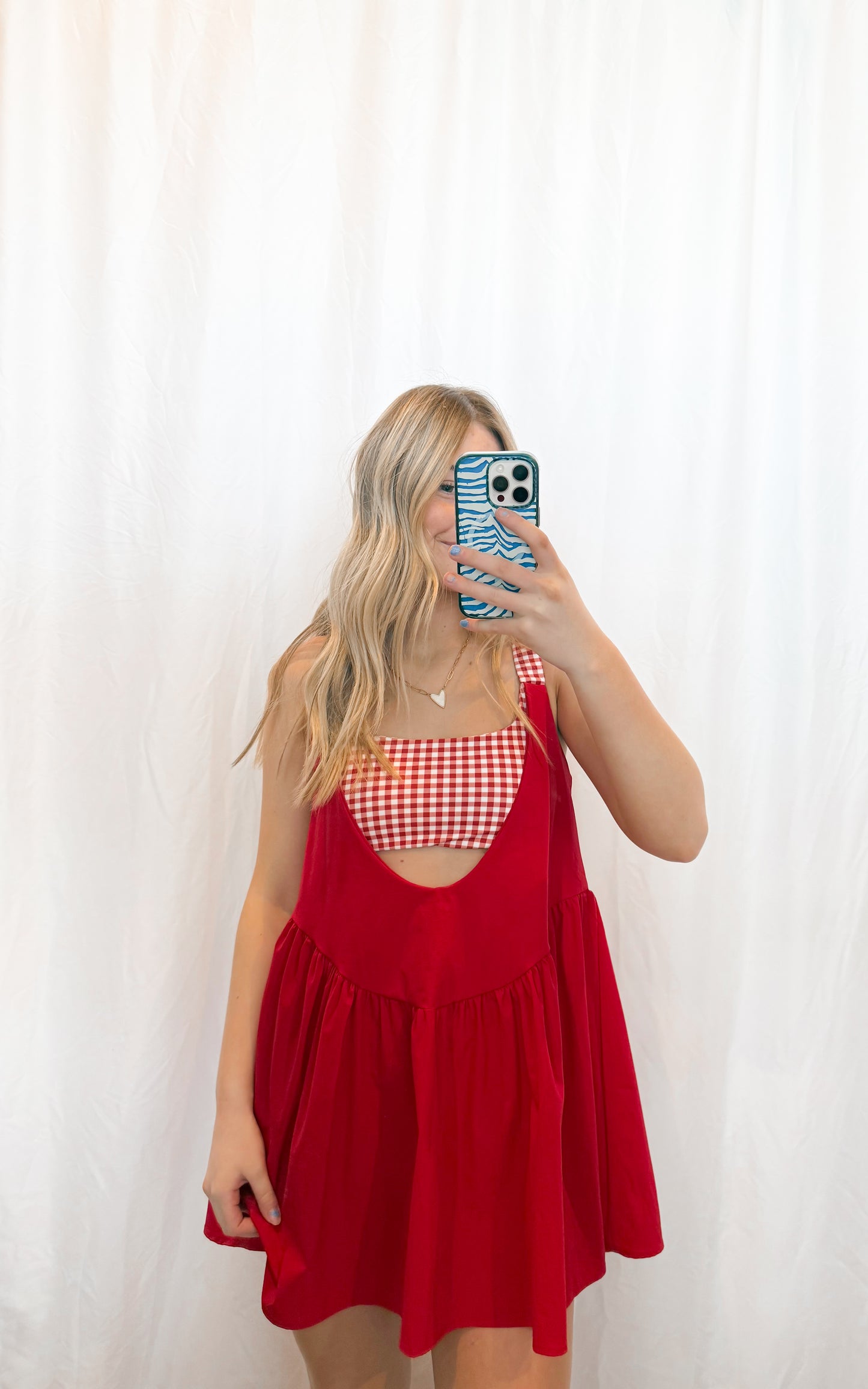 Strawberry Picnic Dress