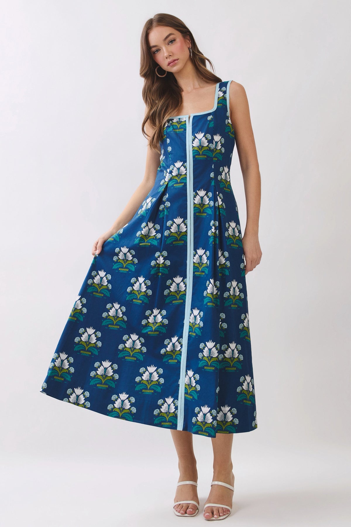 Birthday Bouquet Midi Dress