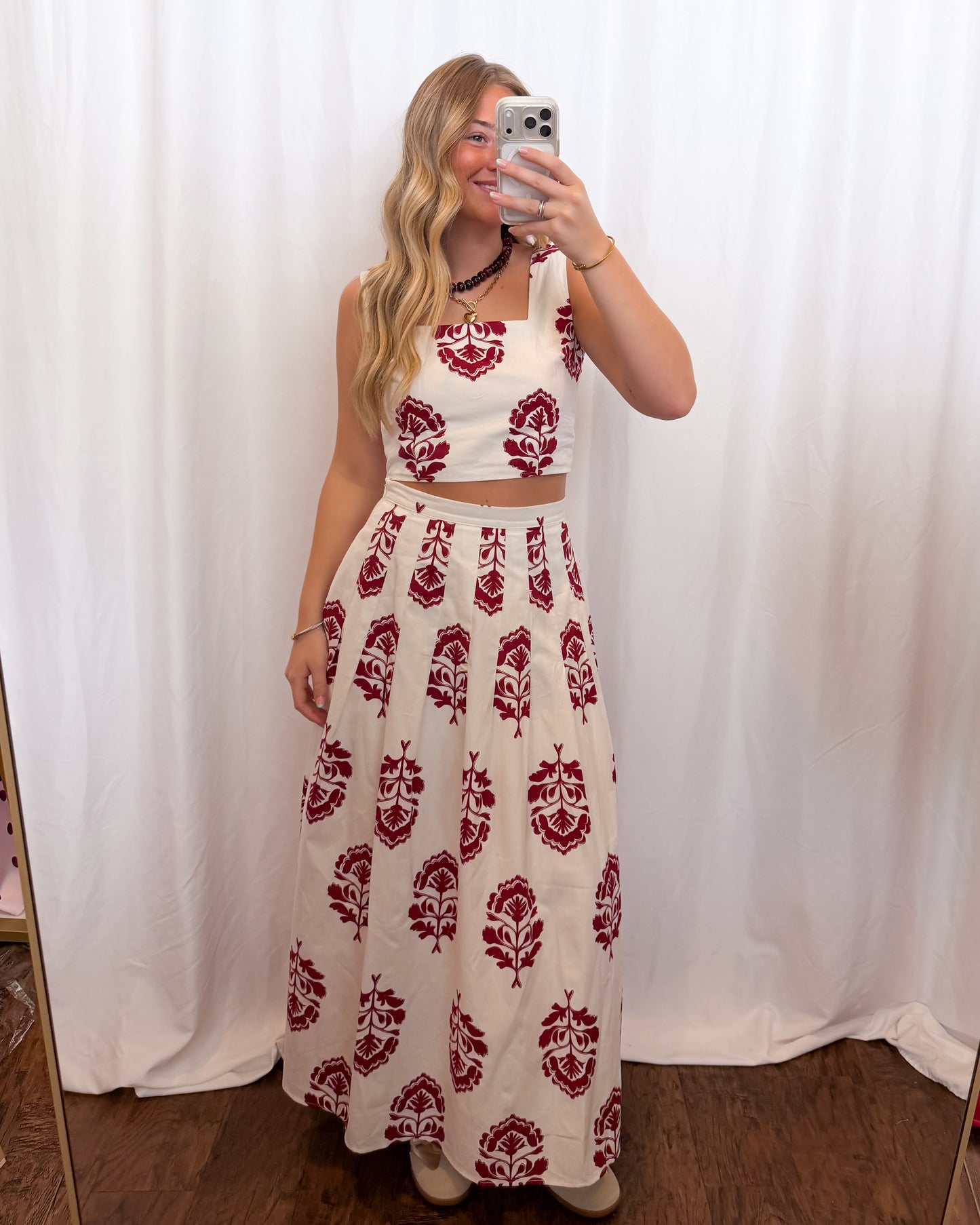 Verona Maxi Skirt Set