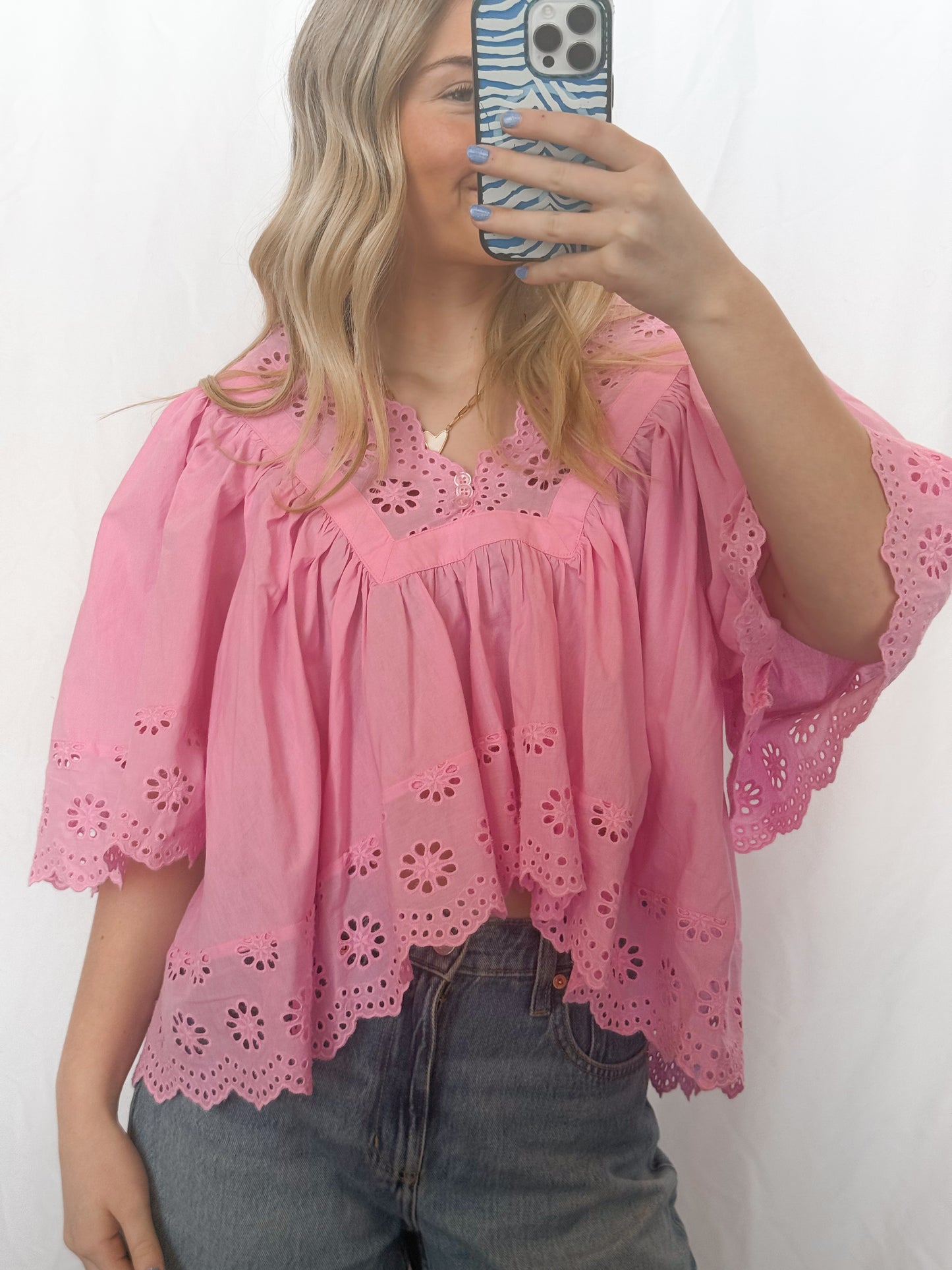 The Blossom Eyelet Top