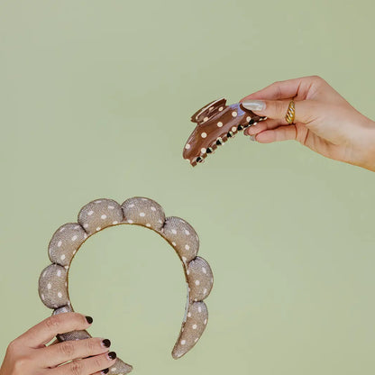GRWM Headband & Claw Clip Duo