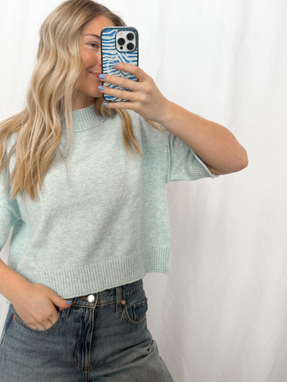 The Breeze Knit in Sky