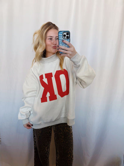 Reversible Oklahoma Mockneck