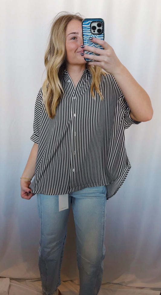 Uptown Stripe Tee