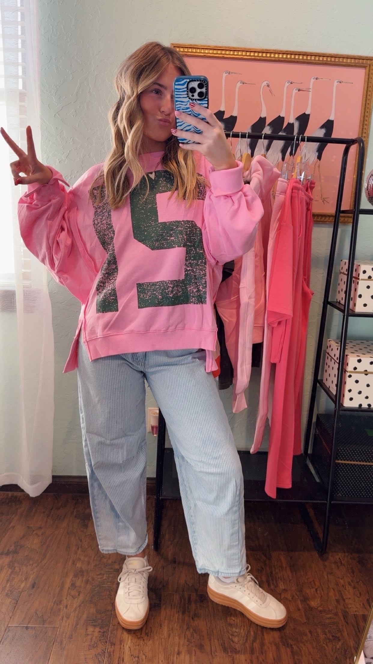 Hannah Varsity Crewneck