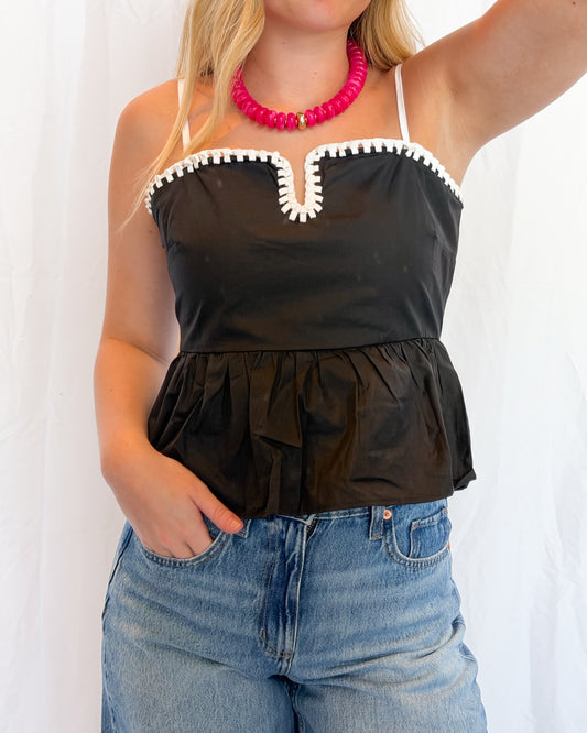 Posie Peplum Top