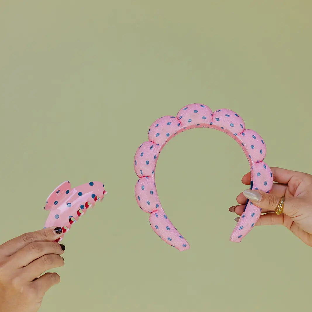 GRWM Headband & Claw Clip Duo