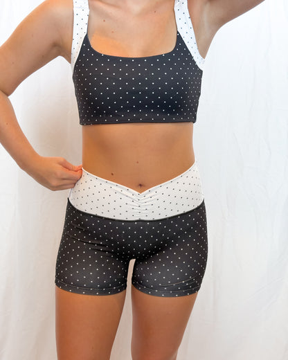 Noir Dot Workout Set