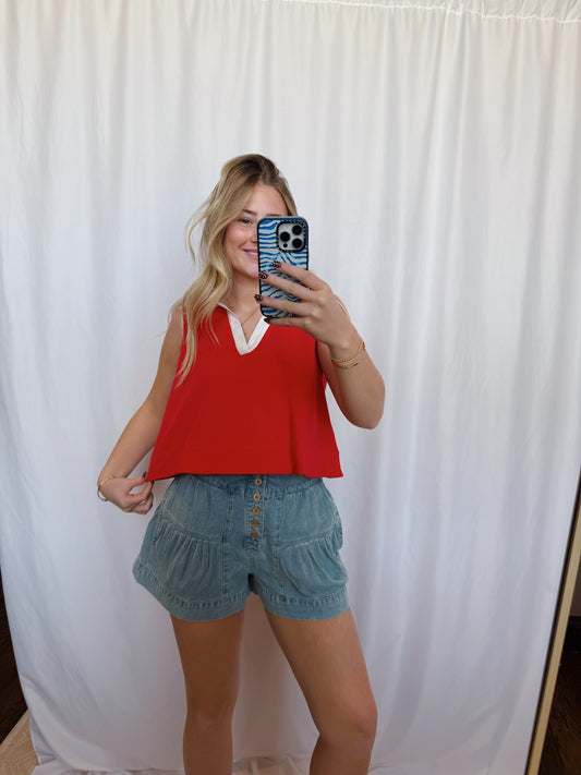 Lennox Denim shorts
