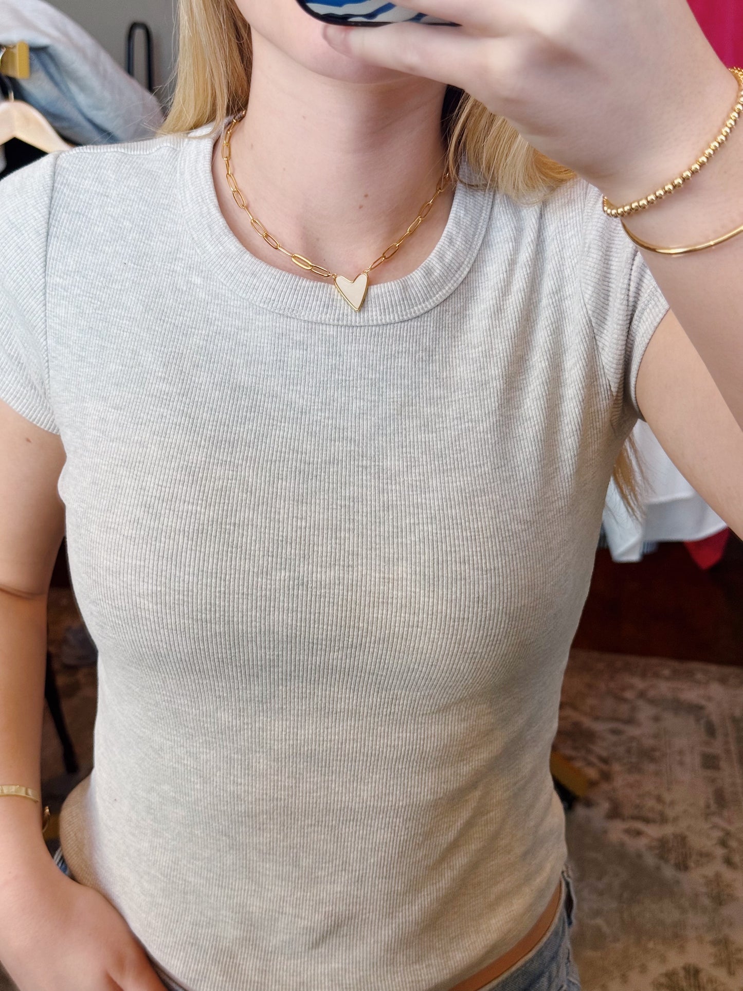 Linked Heart Necklace