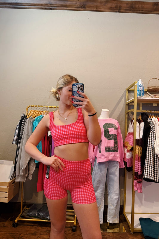 Raspberry Picnic Bottoms