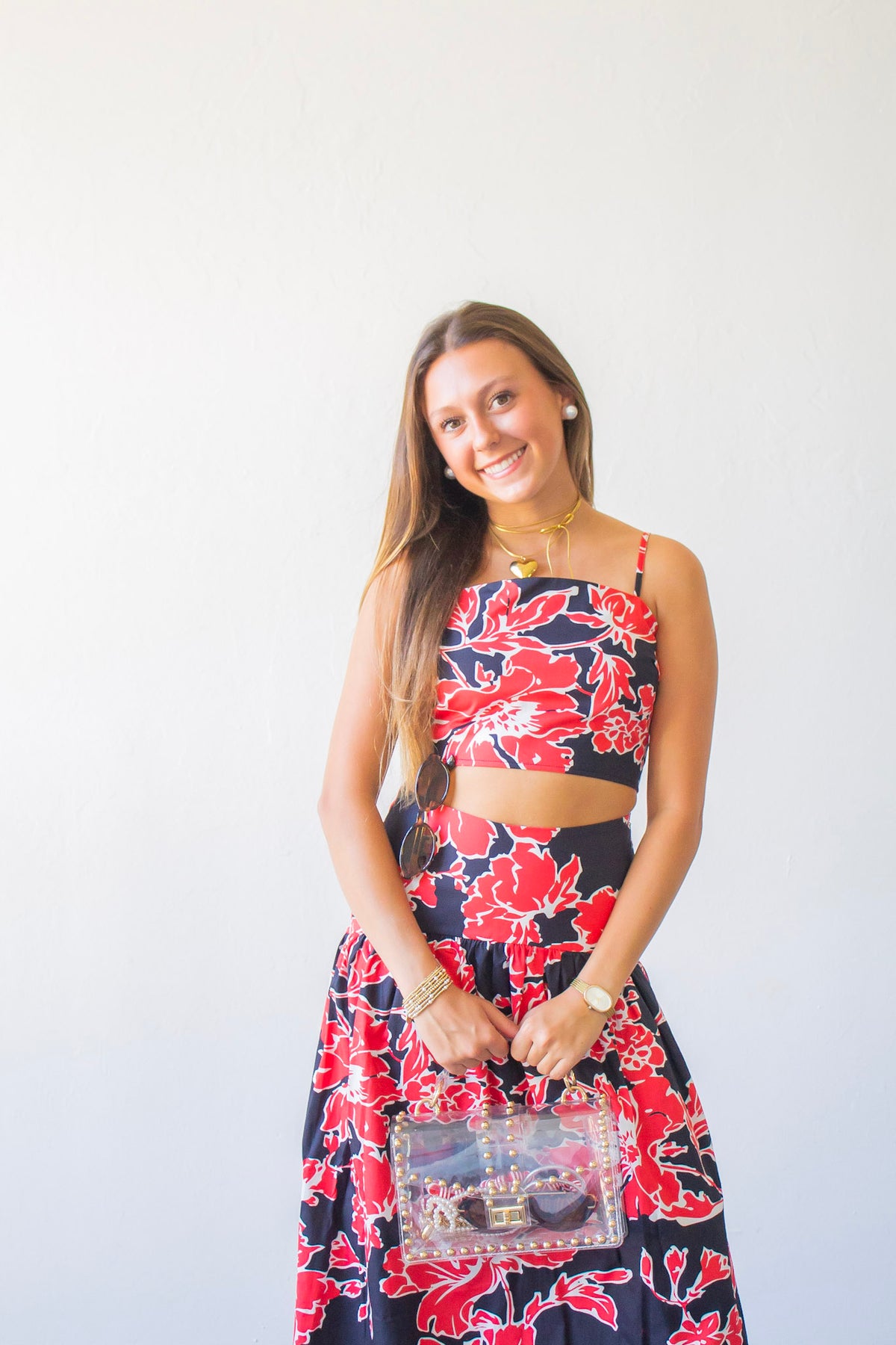 The Logan Set - Red/Black