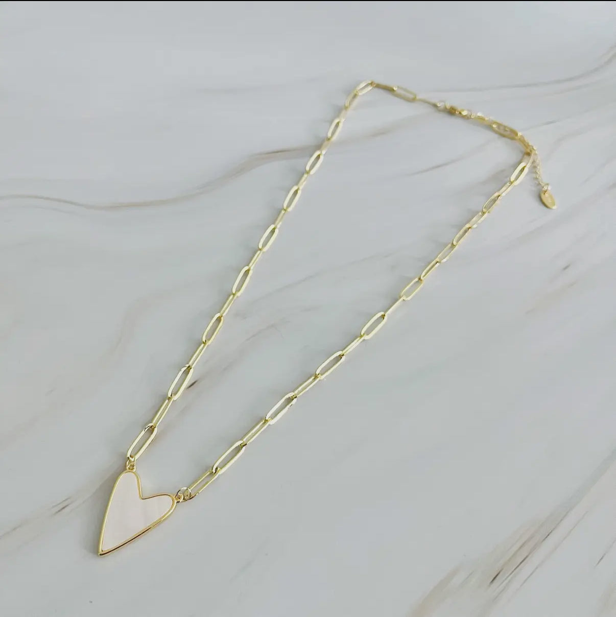 Linked Heart Necklace