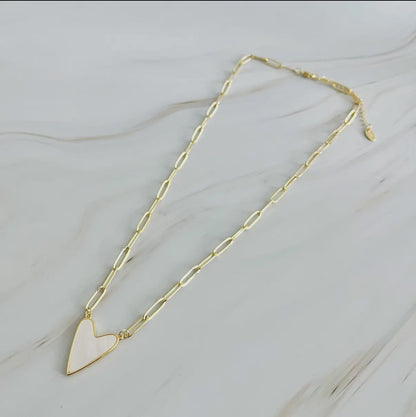 Linked Heart Necklace