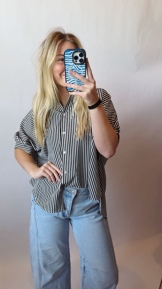 Uptown Stripe Tee