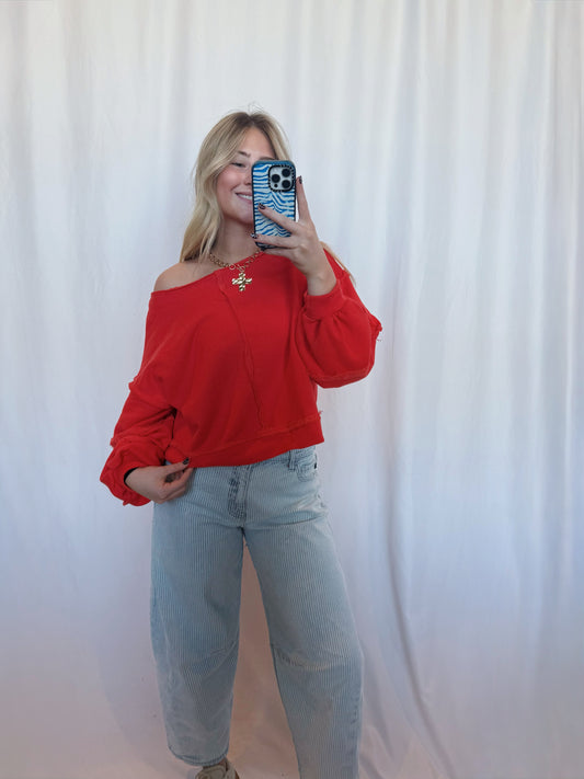 Scarlett Slouch Top