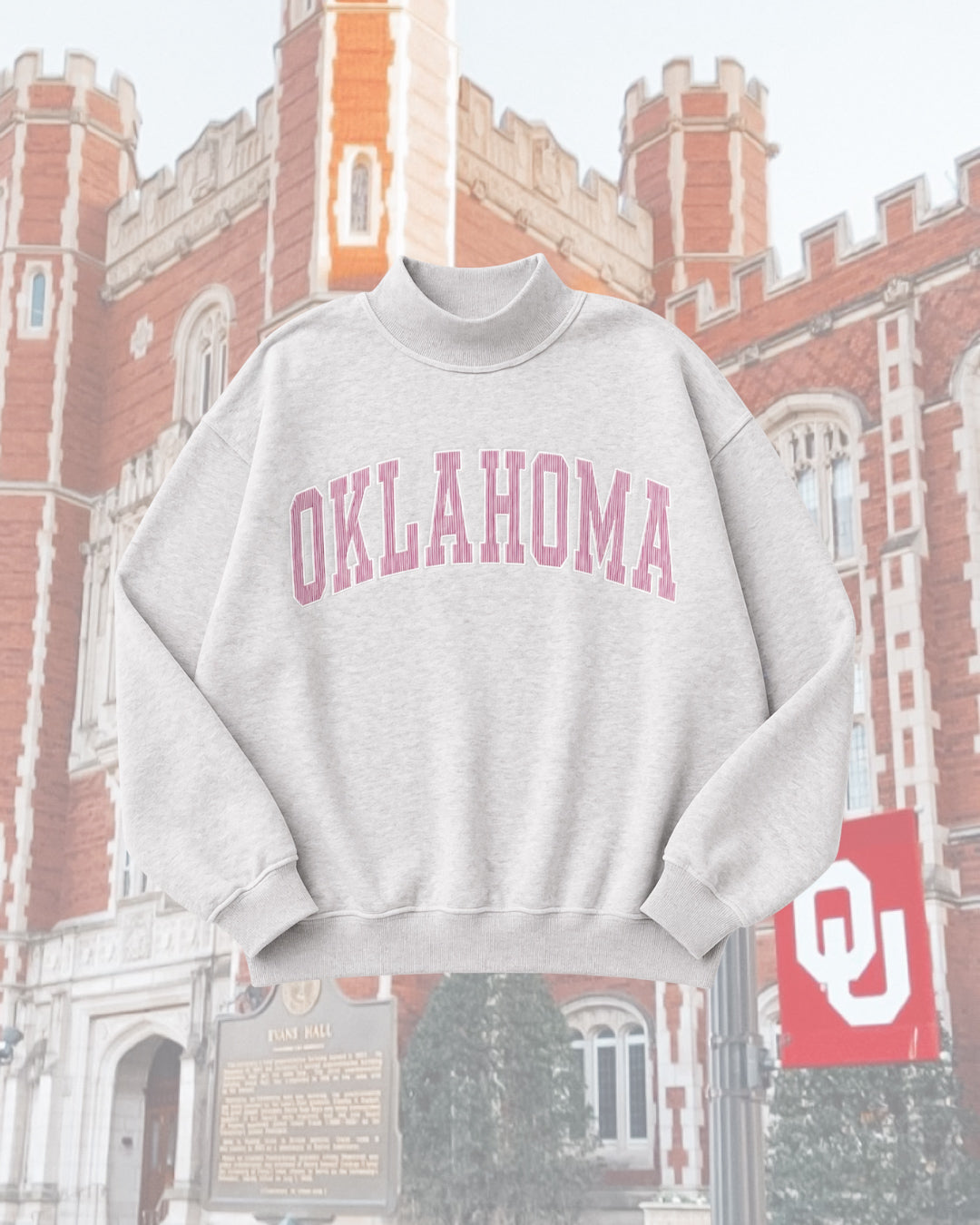 Oklahoma Striped Mockneck (PREORDER)