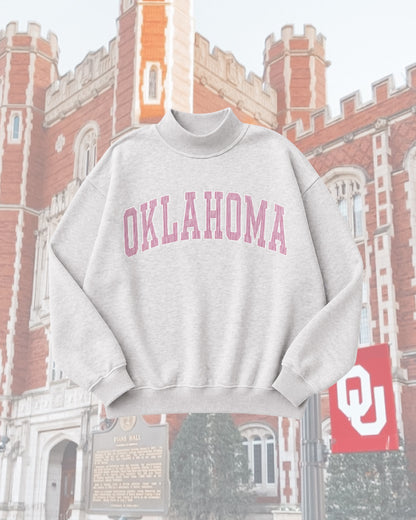 Oklahoma Striped Mockneck (PREORDER)