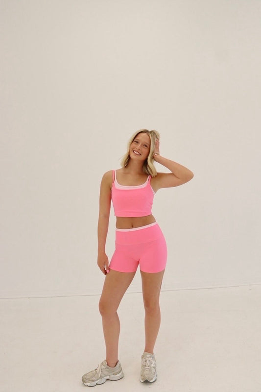 Pink Punch Layered Tank