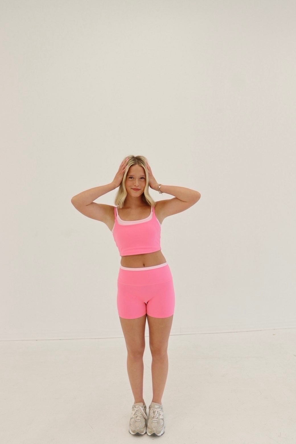 Pink Punch Layered Shorts