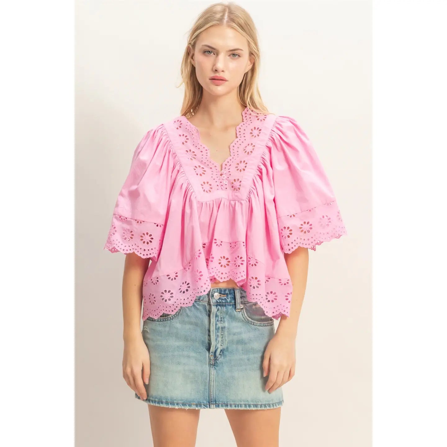The Blossom Eyelet Top